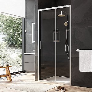 Душевая дверь AM.PM GEM W90G 100 прозрачная/хром матовый купить в интернет-магазине Sanbest