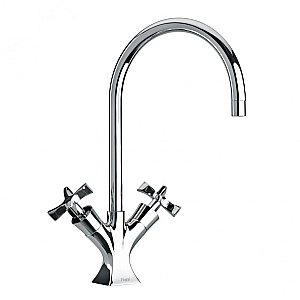 Смеситель для кухни PAINI Elix 85CR572KM хром купить в интернет-магазине сантехники Sanbest