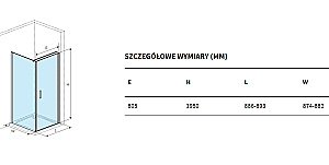 Душевой уголок Excellent Mazo 90х90 стекло прозрачное/профиль хром купить в интернет-магазине Sanbest