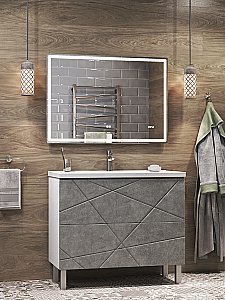 Зеркало VIGO Geometry Luxe z.GEO.100 в ванную от интернет-магазине сантехники Sanbest