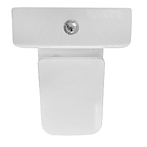 Унитаз напольный Azario Formal AZ-1353B белый, безободковый, с бачком, с крышкой микролифт купить в интернет-магазине Sanbest