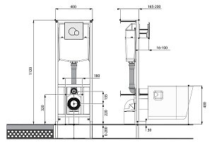 Унитаз подвесной Santek Нео 1WH501572 купить в интернет-магазине Sanbest