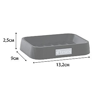 Мыльница Fixsen Black Wood FX-401-4 черная купить в интернет-магазине сантехники Sanbest