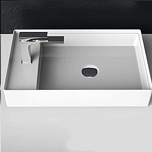 Раковина накладная Artceram SCALINO 60 SCL003 05 00 bi matt купить в интернет-магазине Sanbest