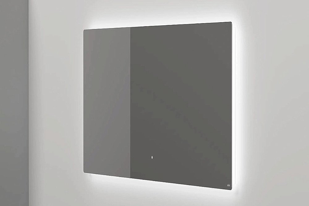 Зеркало с подсветкой Salini Ombra 27M011090BH 100х90 в ванную от интернет-магазине сантехники Sanbest