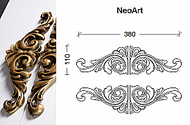 Ручка Armadi Art NeoArt бронза купить в интернет-магазине сантехники Sanbest