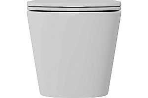 Унитаз подвесной D&K Berlin DT1436016 белый безободковый, с крышкой микролифт купить в интернет-магазине Sanbest