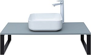 Столешница для раковины Aquanet Арт 100 мисти грин для ванной в интернет-магазине сантехники Sanbest