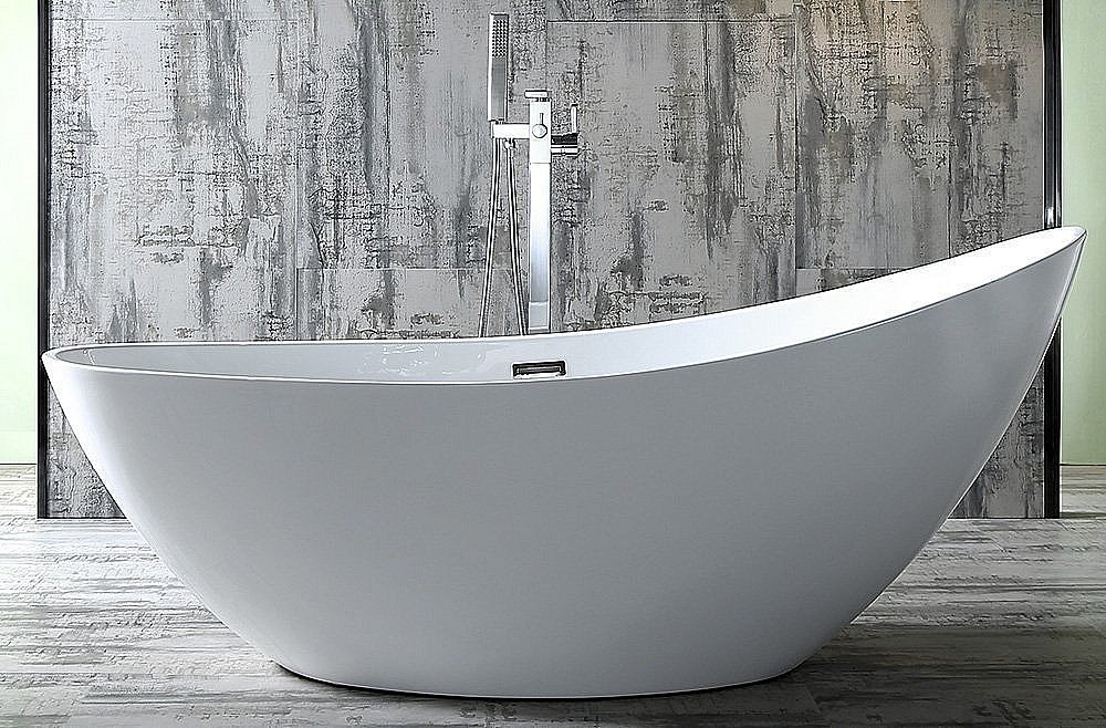 Ванна акриловая ABBER AB9233 184x79 купить в интернет-магазине Sanbest