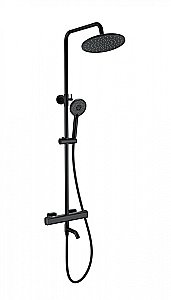 Душевая система с термостатом WONZON & WOGHAND STAY 1 WW-B3051-A1-MB черный матовый купить в интернет-магазине сантехники Sanbest