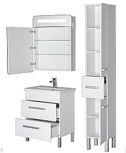 Пенал Aquanet Лукка 30 для ванной в интернет-магазине сантехники Sanbest