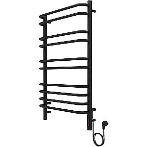 Полотенцесушитель Aquatek Пандора П10 500x900 AQ EL RPC1090BL черный муар купить в интернет-магазине сантехники Sanbest