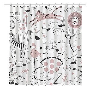 Шторка для ванной FIXSEN AFRICA FX-2510 купить в интернет-магазине сантехники Sanbest