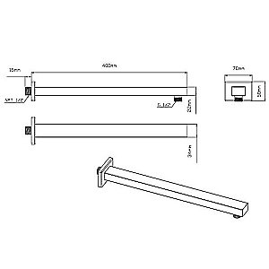 Душевая система Vincea VSFW-4311RMB черная матовая купить в интернет-магазине сантехники Sanbest