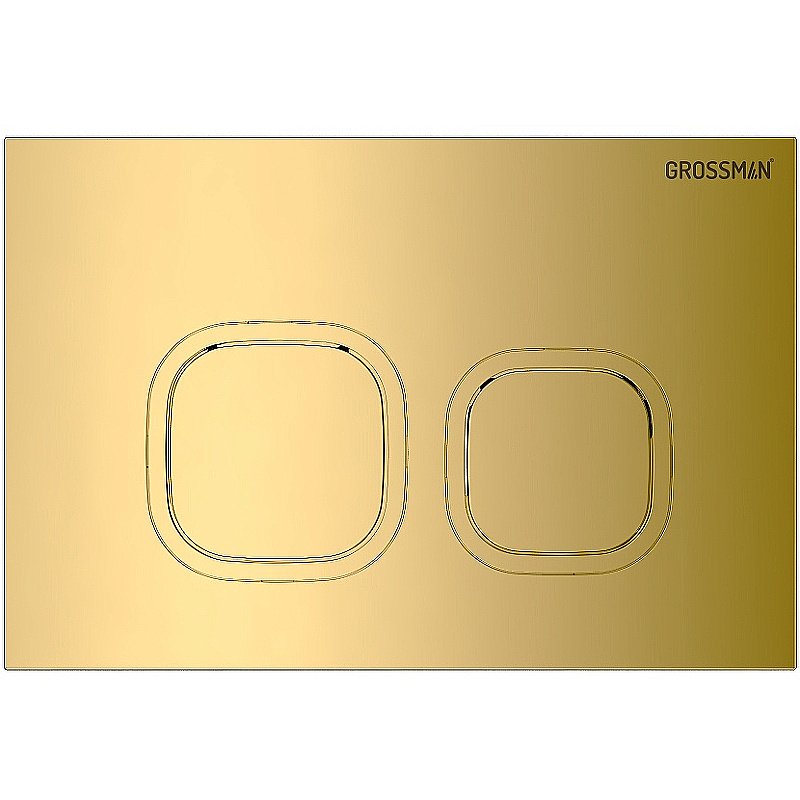 Кнопка для инсталляции Grossman Cosmo 700.K31.02.300.300 золото глянцевое купить в интернет-магазине сантехники Sanbest