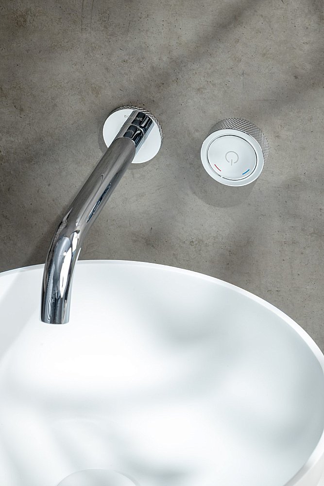 Смеситель для раковины Boheme TECH 158/2-CR хром купить в интернет-магазине сантехники Sanbest