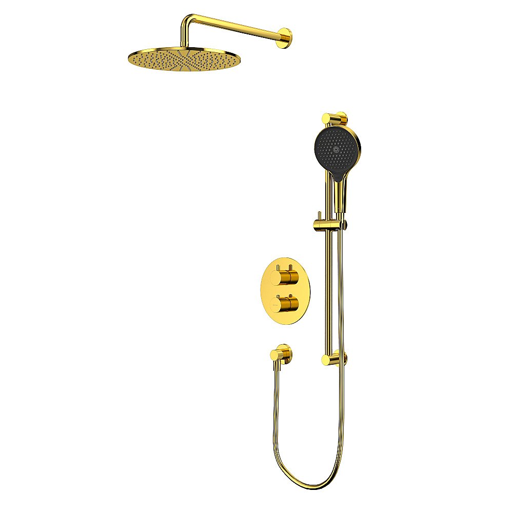 Душевая система WhiteCross Y YSET09TOPGL золото купить в интернет-магазине сантехники Sanbest