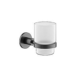 Стакан для зубных щеток Sancos Base SC9030GG вороненая сталь купить в интернет-магазине сантехники Sanbest