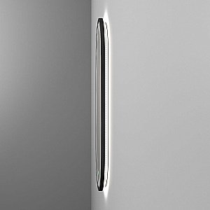 Зеркало LED OWL 1975 LANGAS BLACK OWLM200302 40 в ванную от интернет-магазине сантехники Sanbest