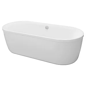 Ванна акриловая Cezares METAURO-Central-180-80-40-W-MATT купить в интернет-магазине Sanbest
