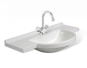 Раковина Эстет Куба 90 ФР-00000783 белая купить в интернет-магазине Sanbest