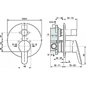 Набор смесителей Ideal Standard Ceraflex Esla BD002XC купить в интернет-магазине сантехники Sanbest