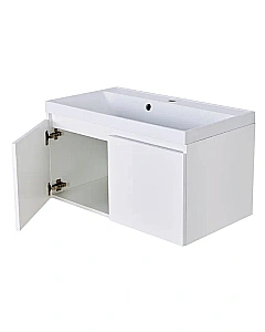 Тумба с раковиной Orange КВАДРО KV-60TUW+Racl для ванной в интернет-магазине Sanbest