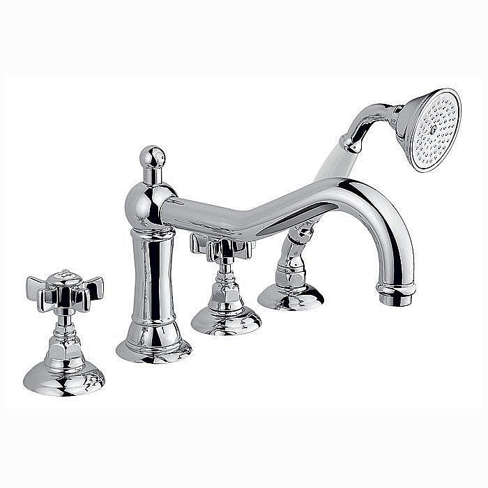 Смеситель для ванны Nicolazzi Dames Anglaises 1449CR18 хром купить в интернет-магазине сантехники Sanbest