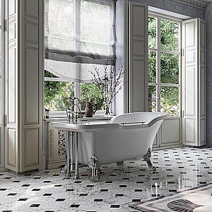 Ванна Migliore Impero на лапах LEONE LUX 25268 180х87 белая,хром купить в интернет-магазине Sanbest