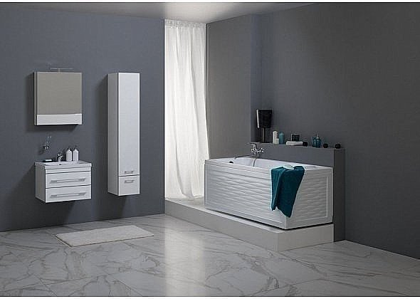 Акриловая ванна Aquanet Nord NEW 170x70 242400 с к/с купить в интернет-магазине Sanbest