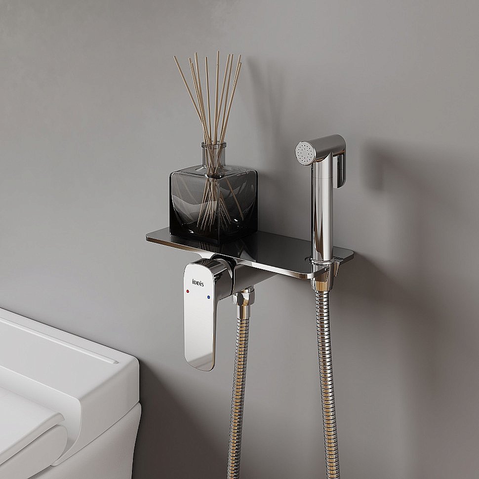 Гигиенический душ Iddis Axes AXESBSHi08 хром купить в интернет-магазине сантехники Sanbest