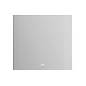 Зеркало Belbagno 80 SPC-GRT-800-800-LED-3000K-TCH-WARM подсветка, сенсор, подогрев в ванную от интернет-магазине сантехники Sanbest