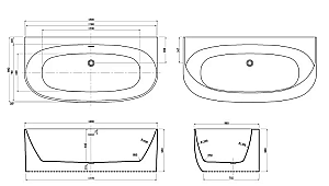 Инсталляция для унитаза Azario AZ-8010-1000 купить в интернет-магазине сантехники Sanbest