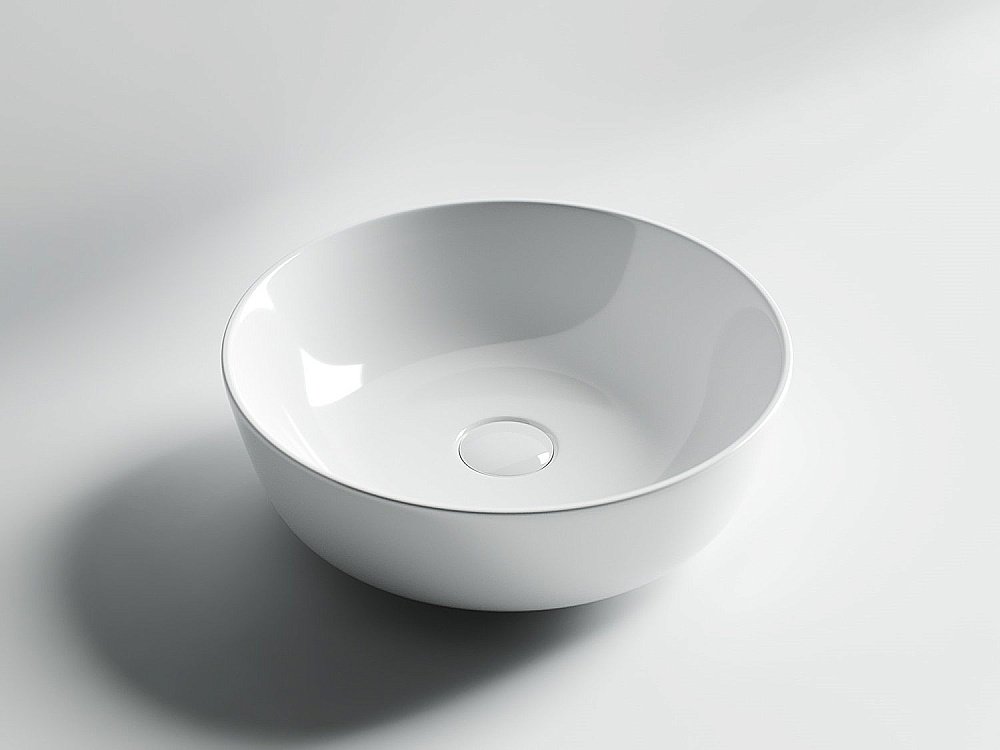 Раковина накладная Ceramica Nova Element CN6013 41 белая купить в интернет-магазине Sanbest