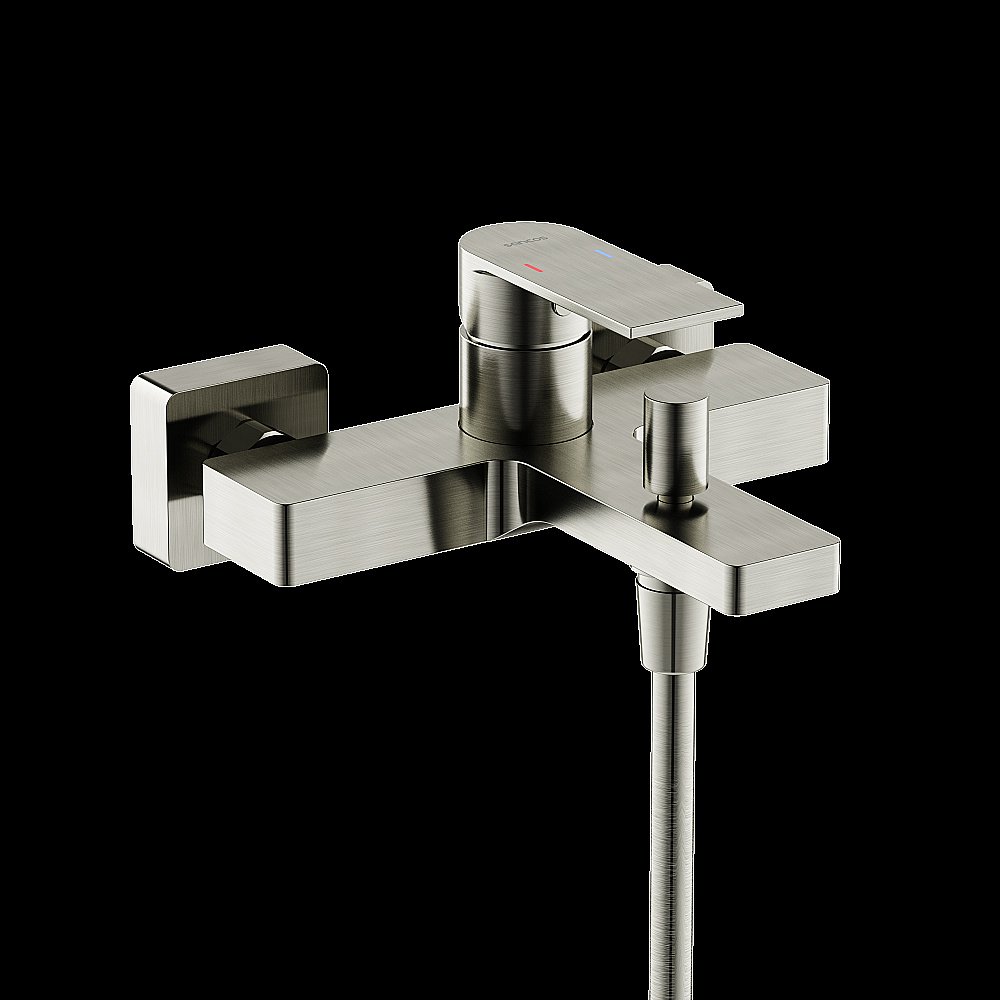 Смеситель для ванны и душа Sancos Studio SC9018BN брашированный никель купить в интернет-магазине сантехники Sanbest