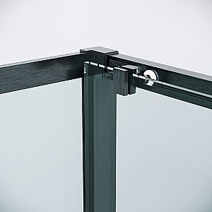 Душевой уголок Grossman Cosmo 120.K33.02.1290.42.00 120x90 стекло прозрачное/профиль графит сатин купить в интернет-магазине Sanbest