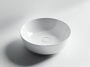 Раковина накладная Ceramica Nova Element CN6013 41 белая купить в интернет-магазине Sanbest