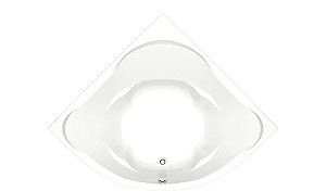 Ванна акриловая BAS Ривьера 161x161 купить в интернет-магазине Sanbest