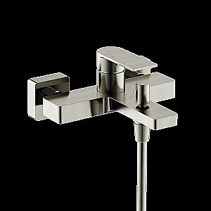 Смеситель для ванны и душа Sancos Studio SC9018BN брашированный никель купить в интернет-магазине сантехники Sanbest