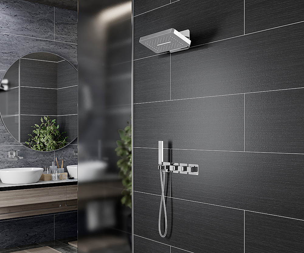 Душевая система встроенная с термостатом Timo Petruma SX-5249/00SM хром купить в интернет-магазине сантехники Sanbest