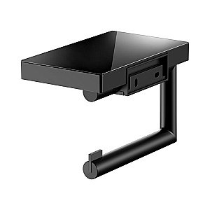 Держатель для туалетной бумаги KEUCO REVA 12873379000 черный матовый купить в интернет-магазине сантехники Sanbest