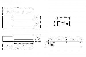 Тумба с раковиной ABBER Stein AS2640-1.2 L/R 120 белая матовая для ванной в интернет-магазине Sanbest