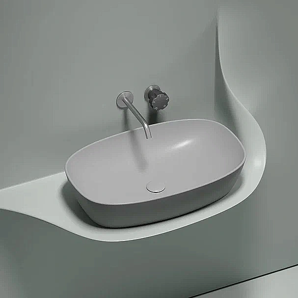 Раковина Ceramica Nova Element 60 CN6049MSG серая матовая купить в интернет-магазине Sanbest