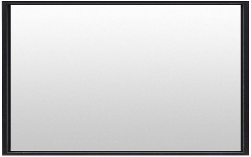 Зеркало De Aqua Алюминиум 261705 120 черный в ванную от интернет-магазине сантехники Sanbest
