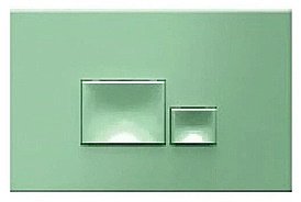 Кнопка для инсталляции ISVEA Axis Piazza 54MJ0109I мятно-зеленая матовая купить в интернет-магазине сантехники Sanbest