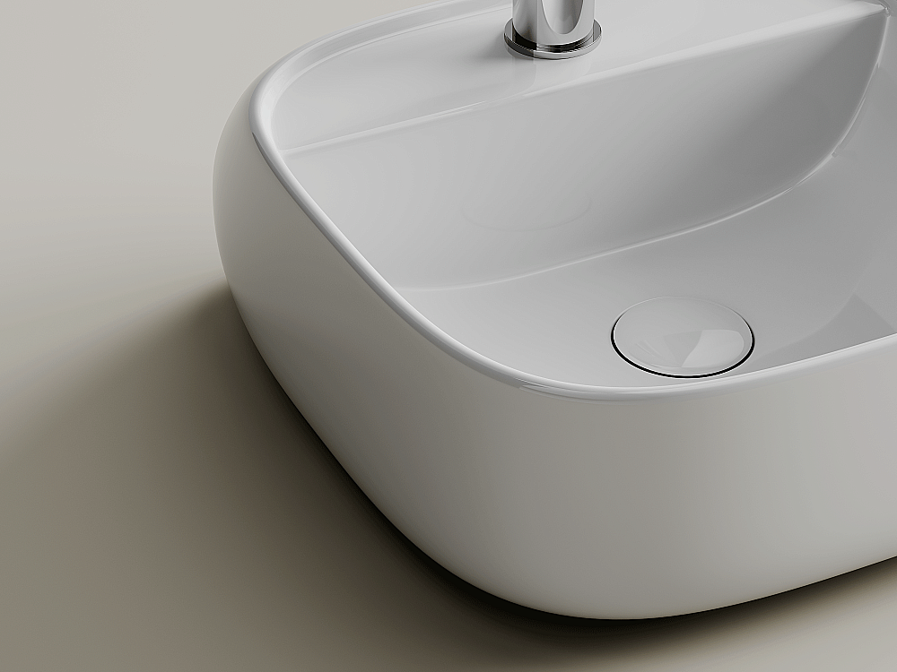 Раковина Ceramica Nova Fonte 40 CN5052 белая купить в интернет-магазине Sanbest