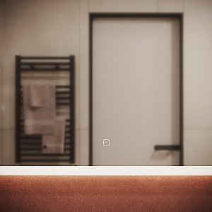 Зеркало LED Sancos Palace PA800 в ванную от интернет-магазине сантехники Sanbest