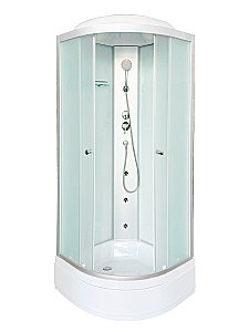 Душевая кабина DTO LM 780GM 80х80 стекло матовое/профиль хром купить в интернет-магазине Sanbest