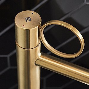 Cмеситель для раковины Jacob Delafon Vivienne Signature E38682-LB3-2MB латунь матовая купить в интернет-магазине сантехники Sanbest