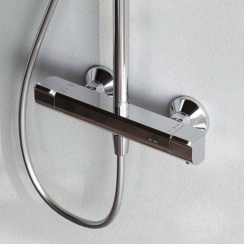 Душевая система AM.PM Func F078F400 хром купить в интернет-магазине сантехники Sanbest